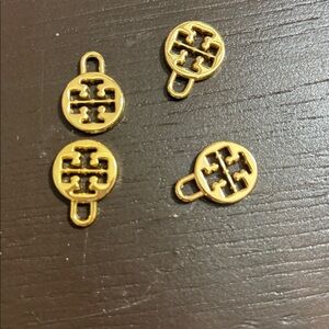 Tory Burch gold charms